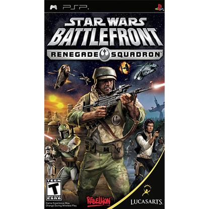 PSP - Star Wars Battlefront Renegade Squadron (In Case)
