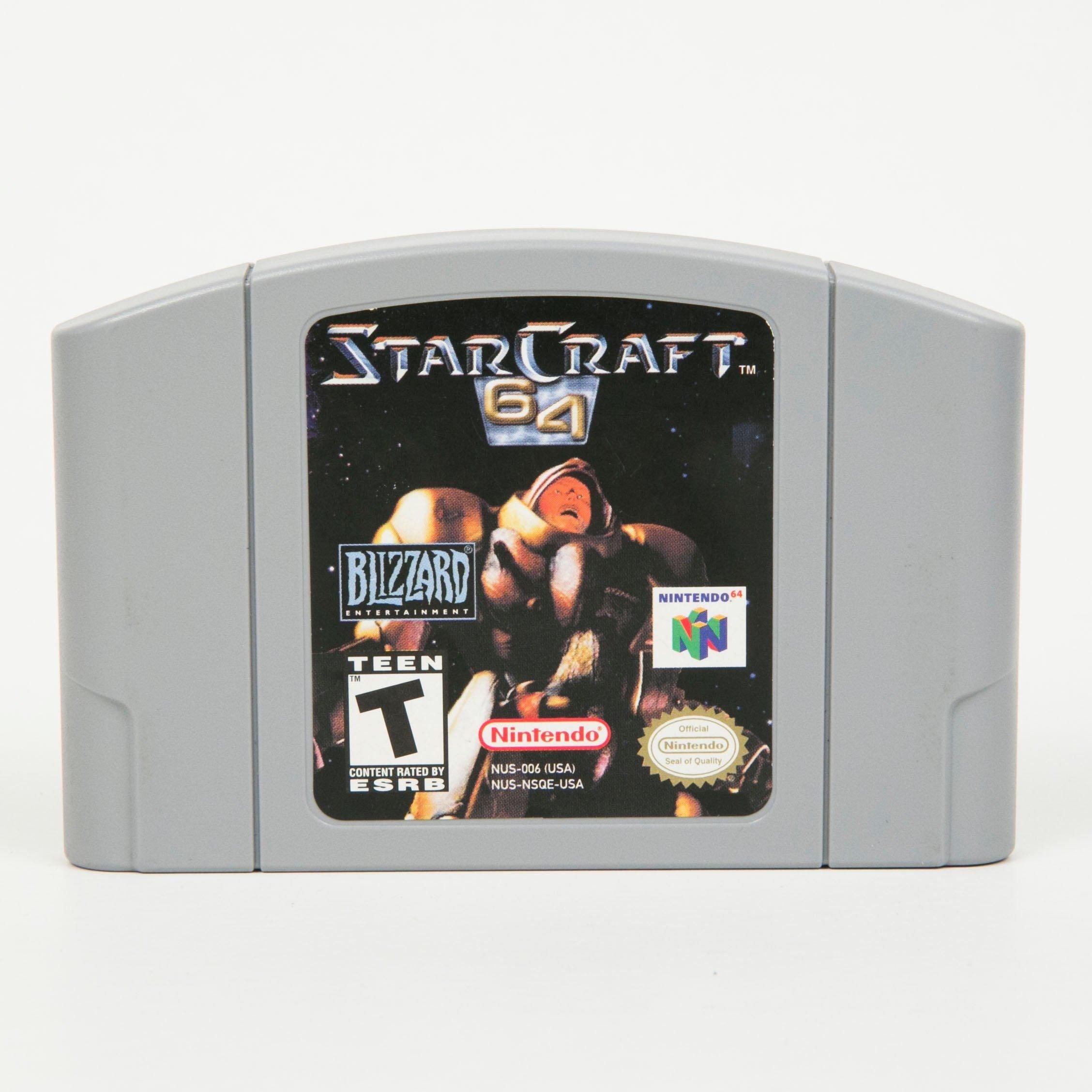 N64 - Star Craft 64 (cartouche uniquement)