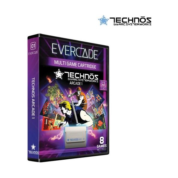 Evercade Technos Arcade Collection Cartridge Volume 1
