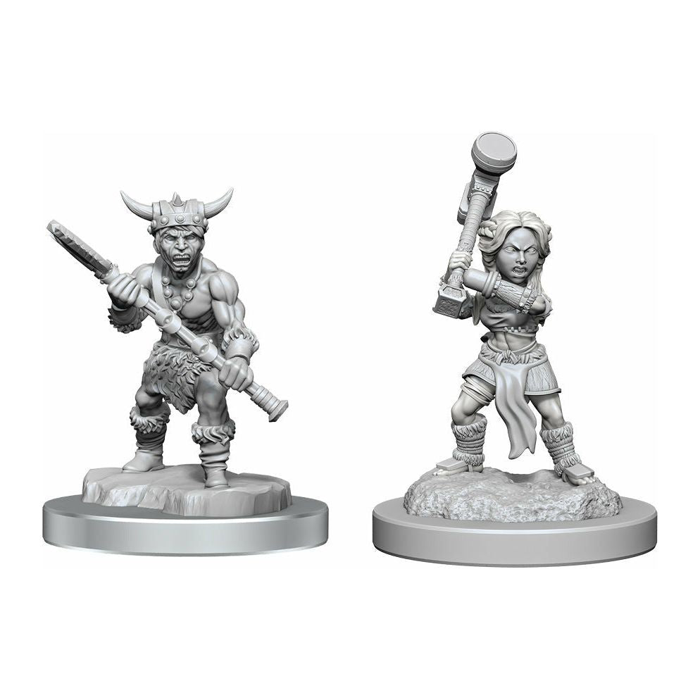 D&amp;D - Minis - Nolzurs Marvelous Miniatures - Barbares Halfling