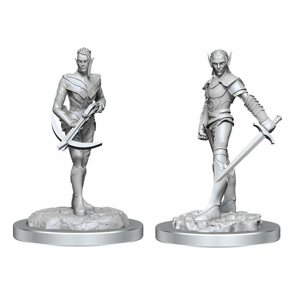 D&D - Minis - Nolzurs Marvelous Miniatures - Drow Fighters