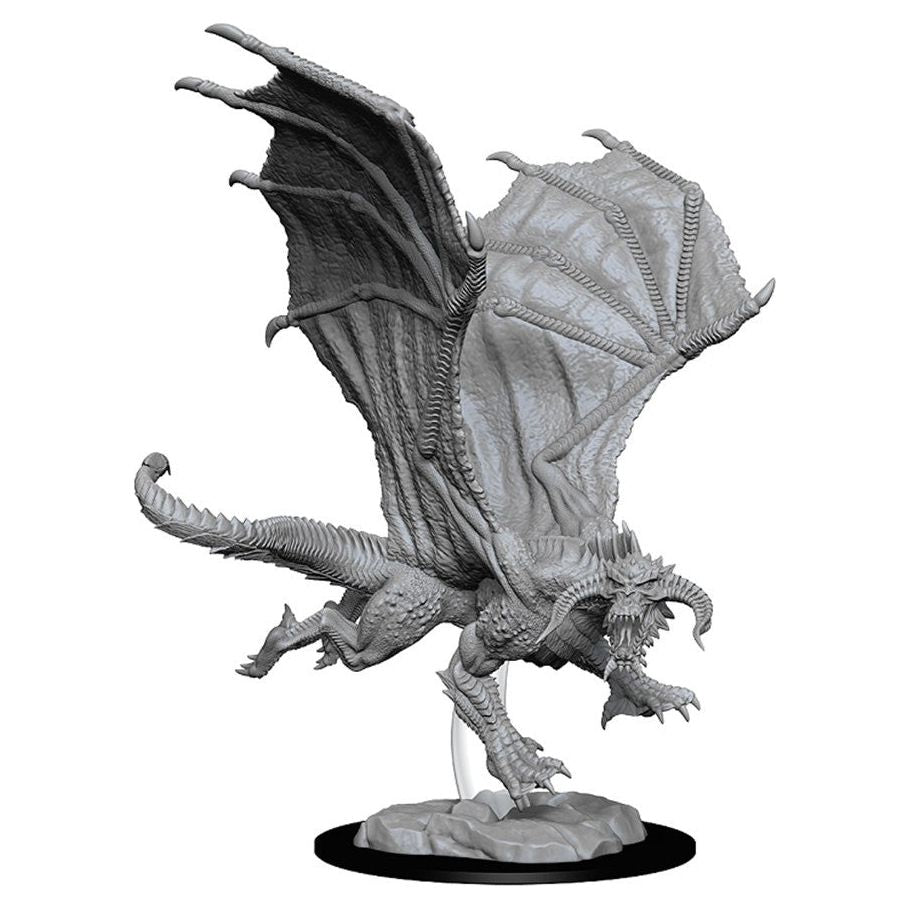 D&D - Minis - Nolzurs Marvelous Miniatures - Young Black Dragon