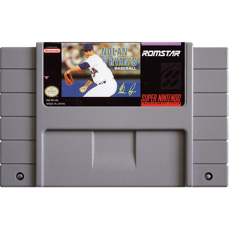 SNES - Nolan Ryan's Baseball (cartouche uniquement)