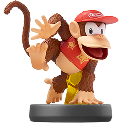 Amiibo - Figurine Diddy Kong de Super Smash Bros