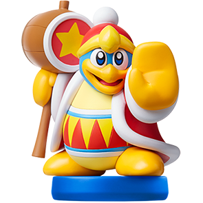Amiibo - Figurine du Roi Dadidou de la série Kirby