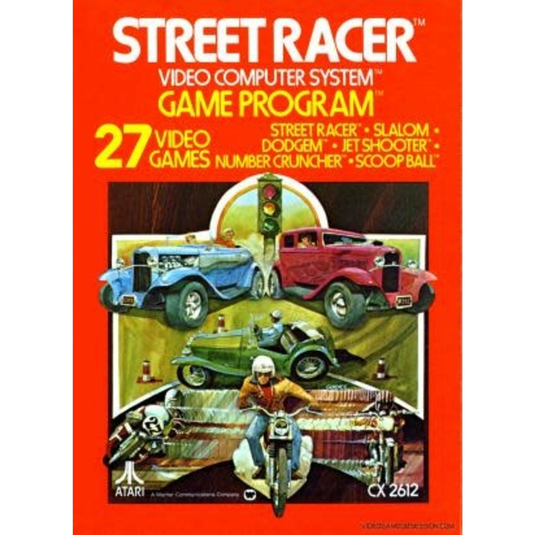 Atari 2600 - Street Racer (Cartridge Only)