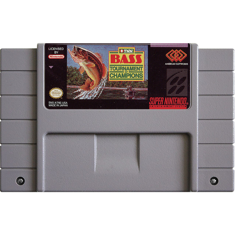 SNES - TNN Bass Tournament of Champions (Complete in Box)