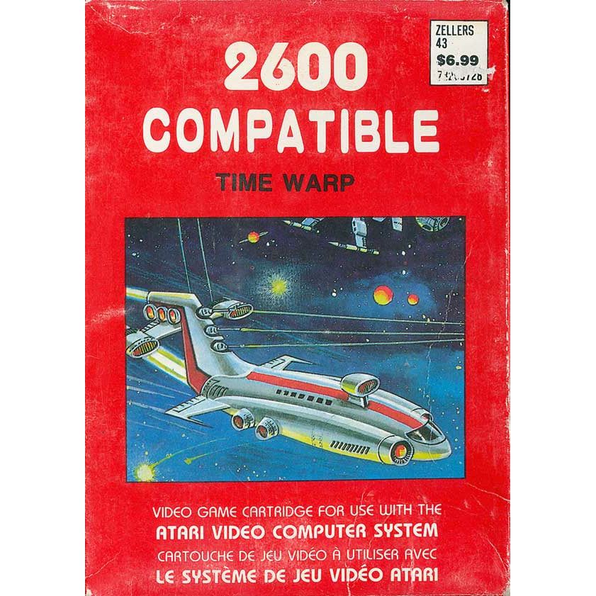 Atari 2600 - Time Warp (Cartridge Only / Zellers)