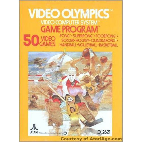 Atari 2600 - Jeux olympiques vidéo (cartouche uniquement)