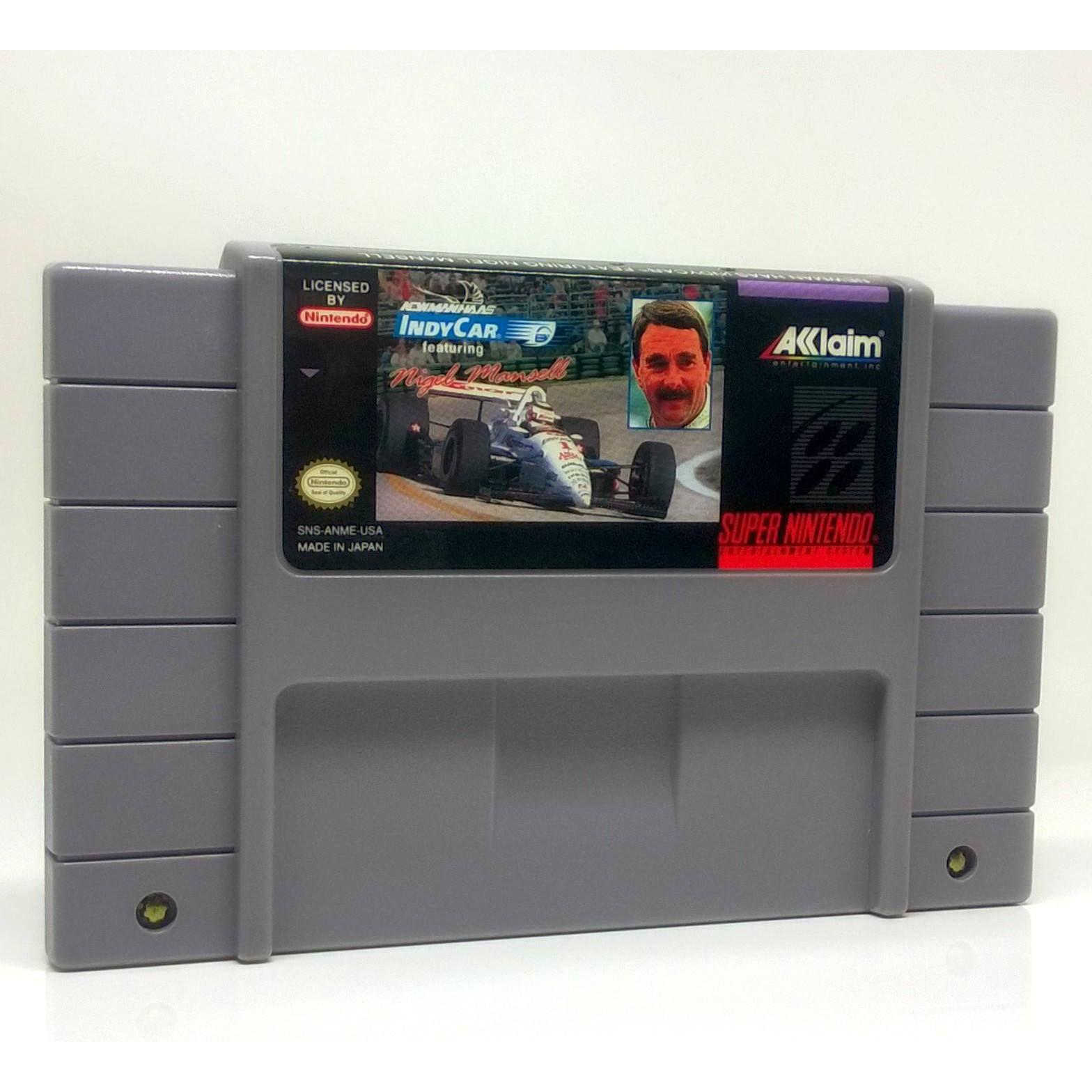 SNES - Newman Haas IndyCar Featuring Nigel Mansell (Cartridge Only)