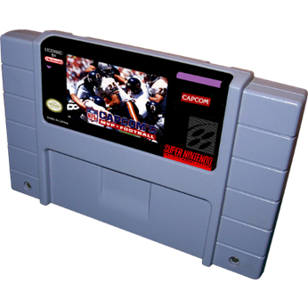 SNES - MVP Football de Capcom (cartouche uniquement)