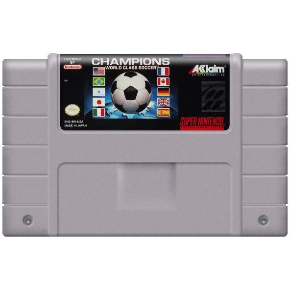SNES - Champions World Class Soccer (Cartridge Only)