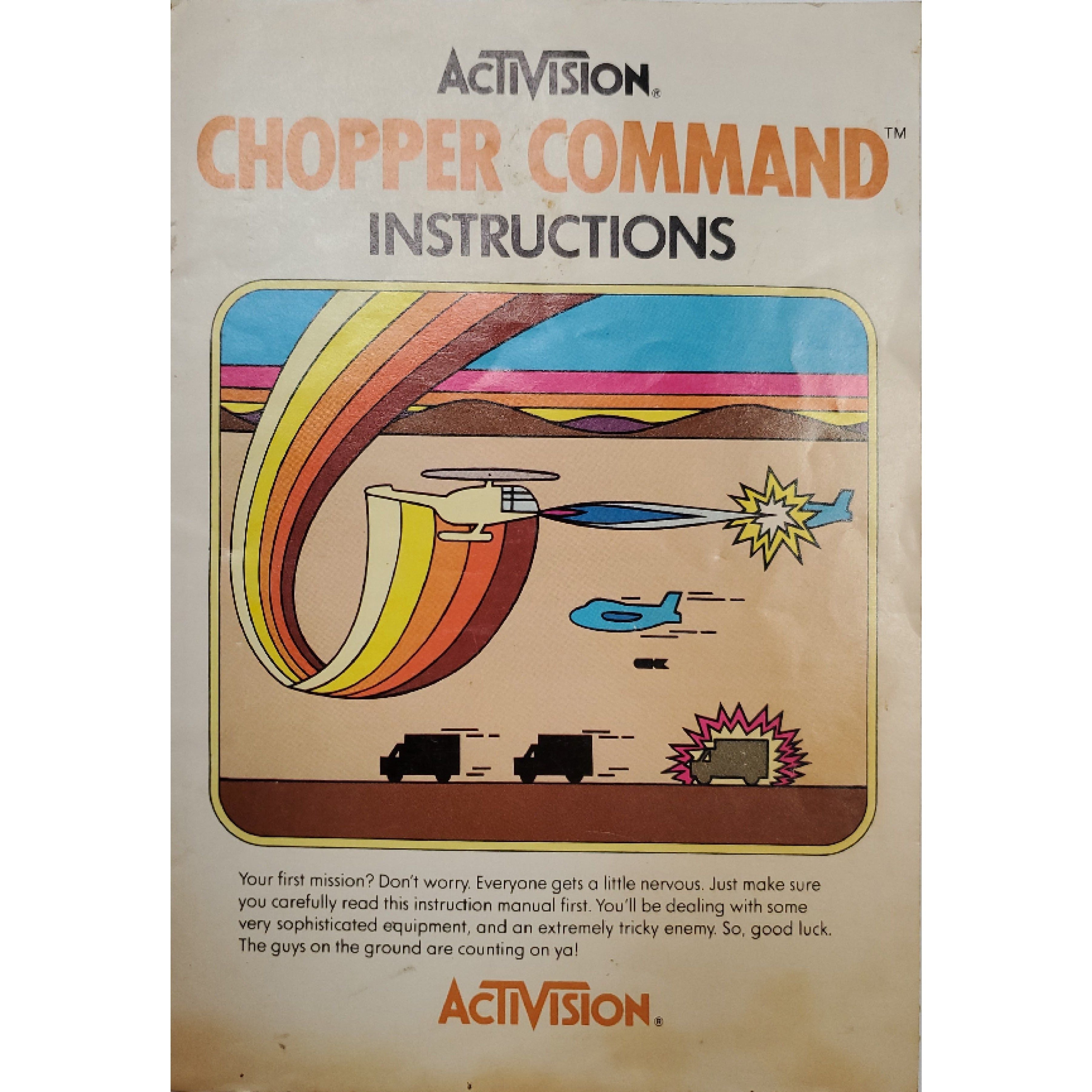 Atari 2600 - Chopper Command (Manual)