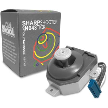 N64 - Joystick de contrôleur de remplacement SHARPSHOOTER (style optique)
