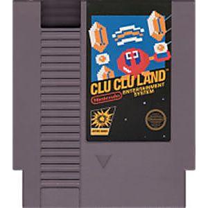 NES - Clu Clu Land (cartouche uniquement)
