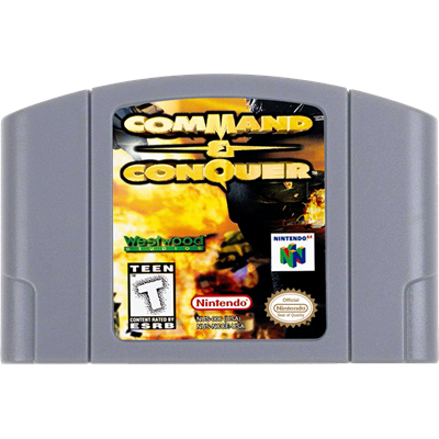 N64 - Command &amp; Conquer (cartouche uniquement)