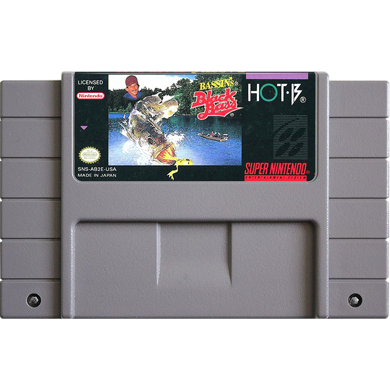 SNES - Bassin's Black Bass with Hank Parker (Cartridge Only)