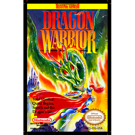 NES - Dragon Warrior (complet en boîte)