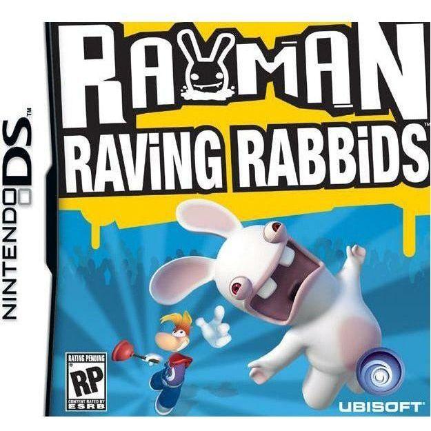 DS - Rayman contre les Lapins Crétins (Couverture imprimée)