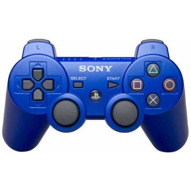 Manette PS3 Sony non DualShock (utilisée) (bleu)