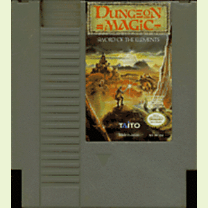 NES - Dungeon Magic Sword of the Elements (Cartridge Only)