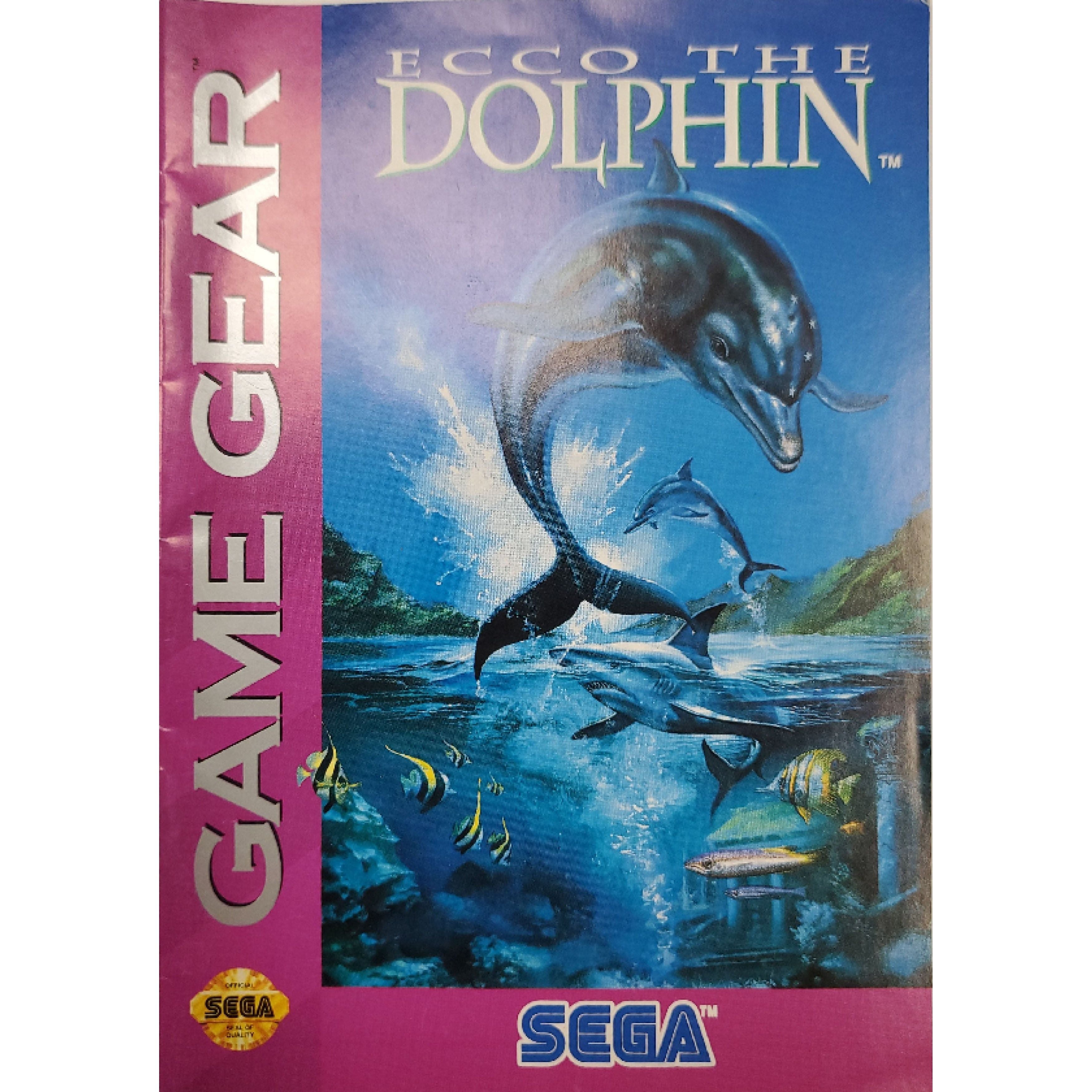 GameGear - Ecco the Dolphin (Manual)