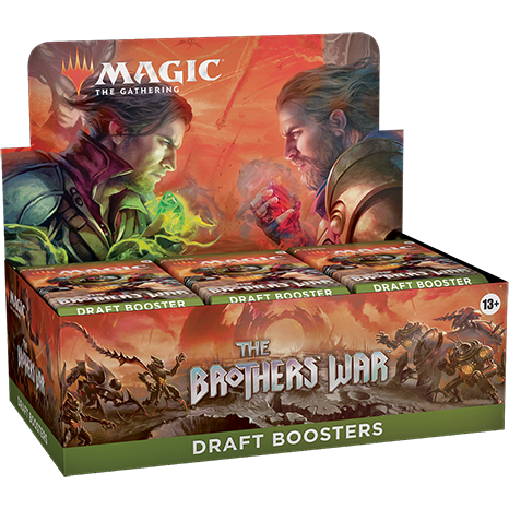 MTG - Boîte de boosters de draft scellée The Brothers War (36 paquets)