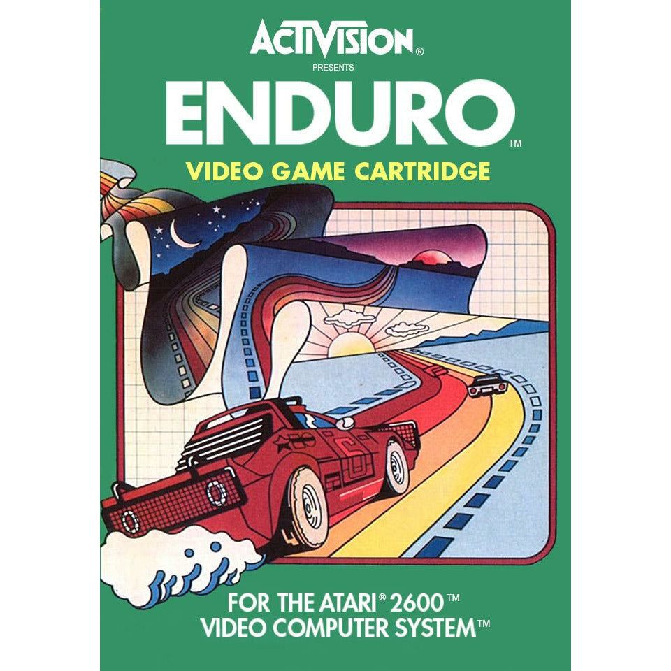 Atari 2600 - Enduro (Cartridge Only)