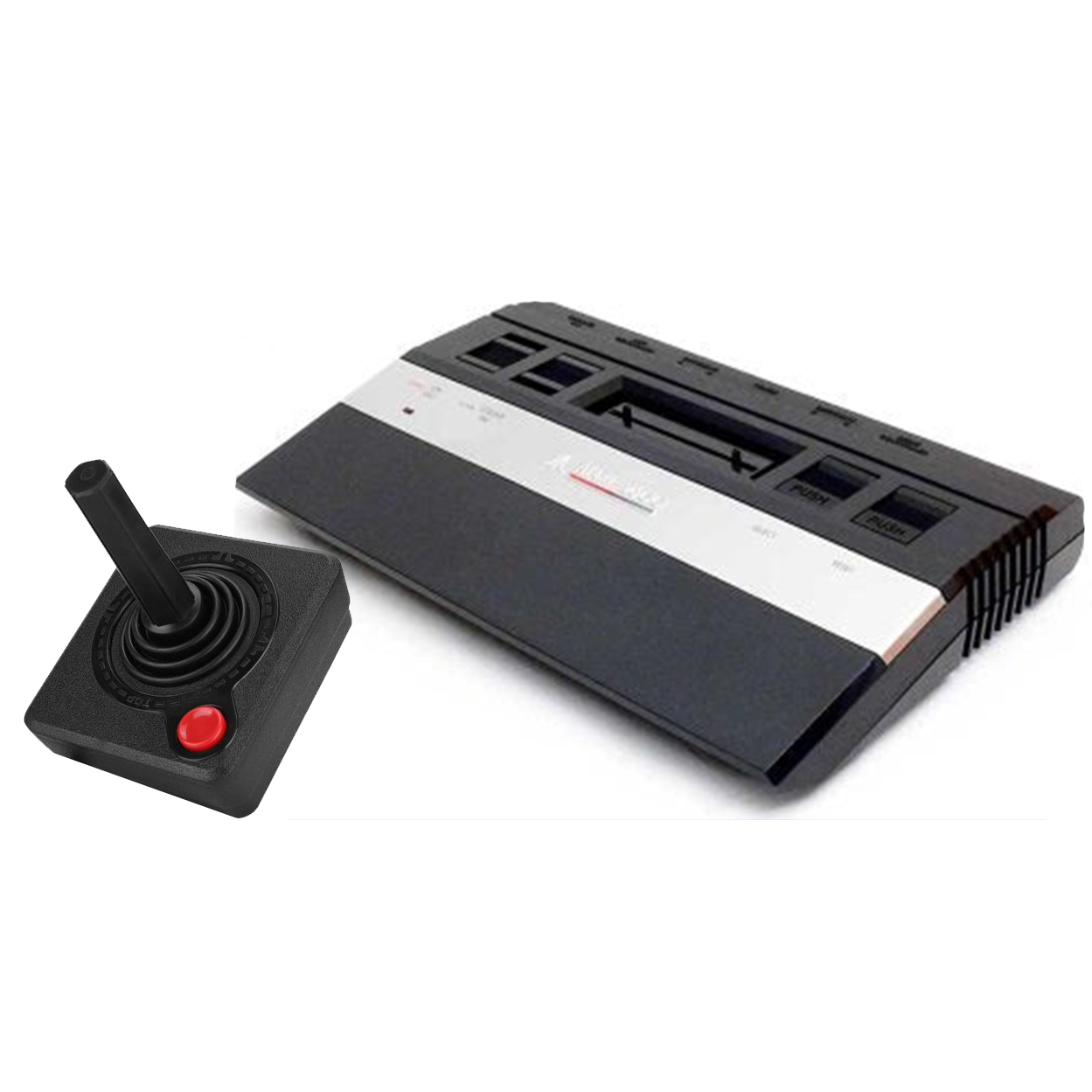 Système Atari 2600 Jr. (petit arc-en-ciel)