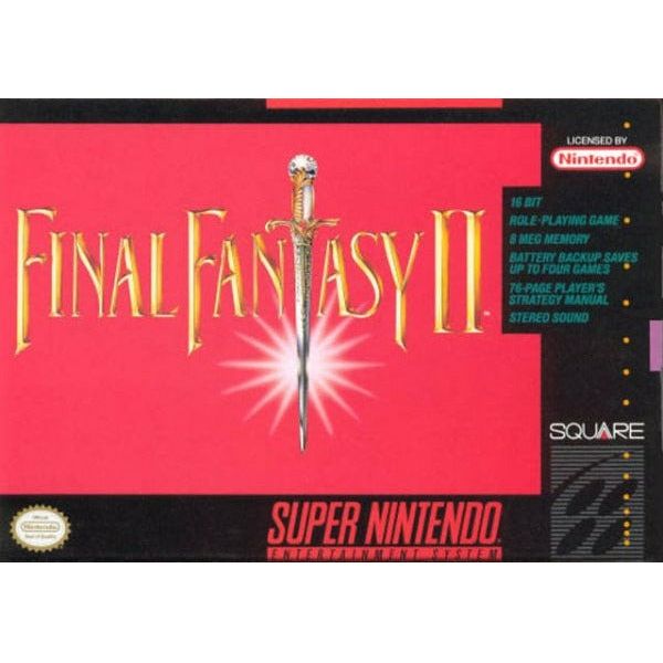 SNES - Final Fantasy II (Complet en boîte)