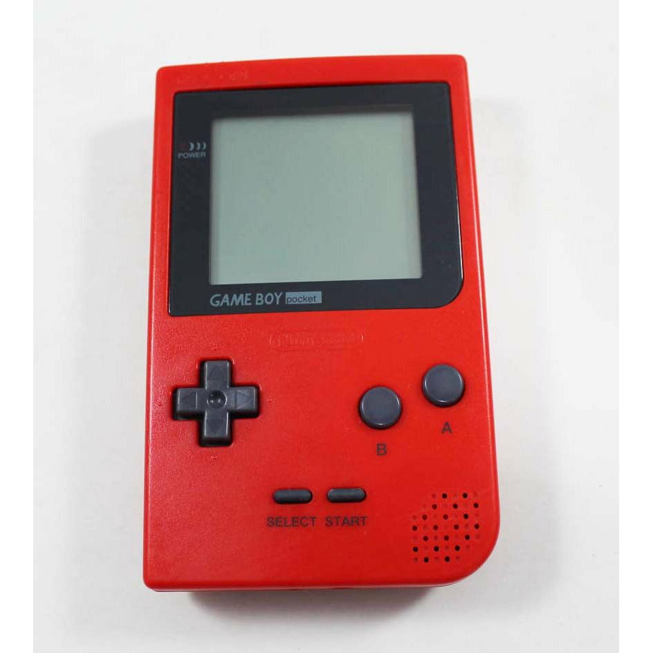 Game Boy Pocket System (Red)