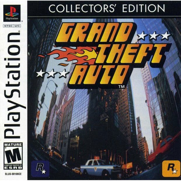 PS1 - Grand Theft Auto Collector's Edition (CIB)