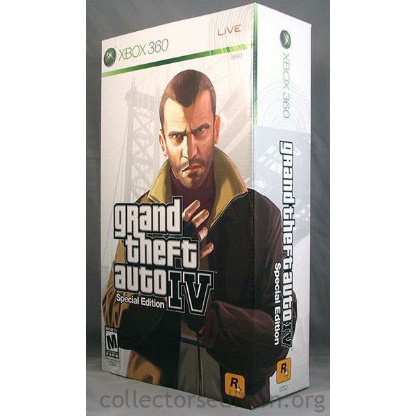 XBOX 360 - Édition spéciale Grand Theft Auto IV complète
