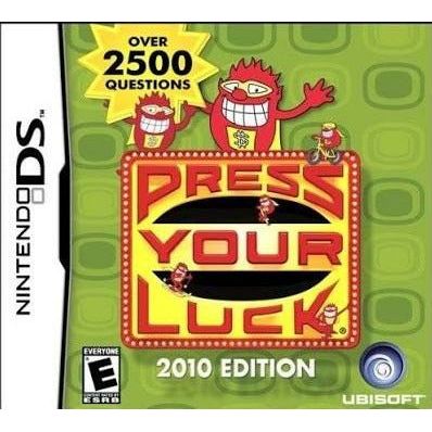 DS - Press Your Luck 2010 Edition (In Case)