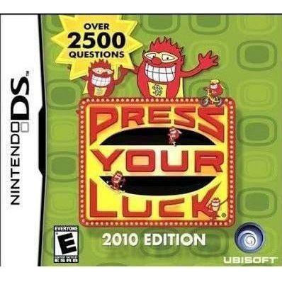 DS - Press Your Luck 2010 Edition (In Case)