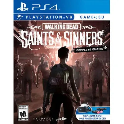 PS4 - The Walking Dead Saints &amp; Sinners Édition complète