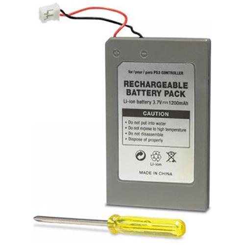 PS3 Controller Rechargeable Battery Pack w/Screwdriver (DC)