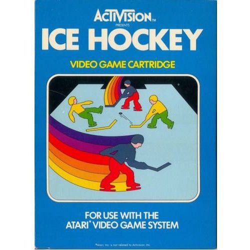 Atari 2600 - Hockey sur glace (complet en boîte)