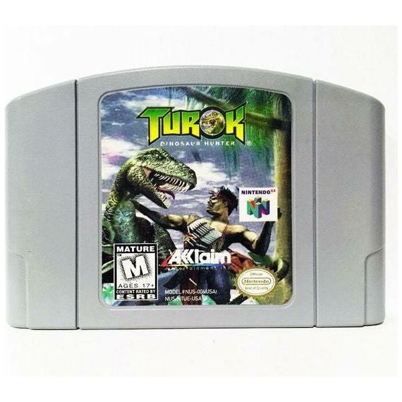 N64 - Turok Dinosaur Hunter (cartouche uniquement)