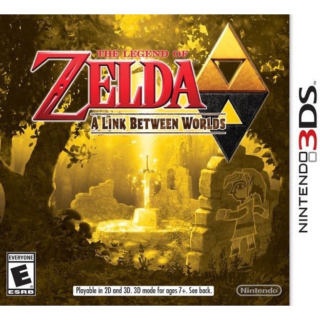 3DS - The Legend of Zelda A Link Between Worlds (In Case)