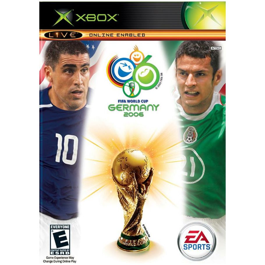 XBOX - Coupe du Monde FIFA 2006 (Couverture imprimée)