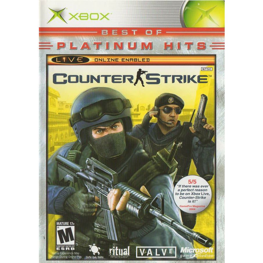 XBOX - Counter Strike (Hits Platine)
