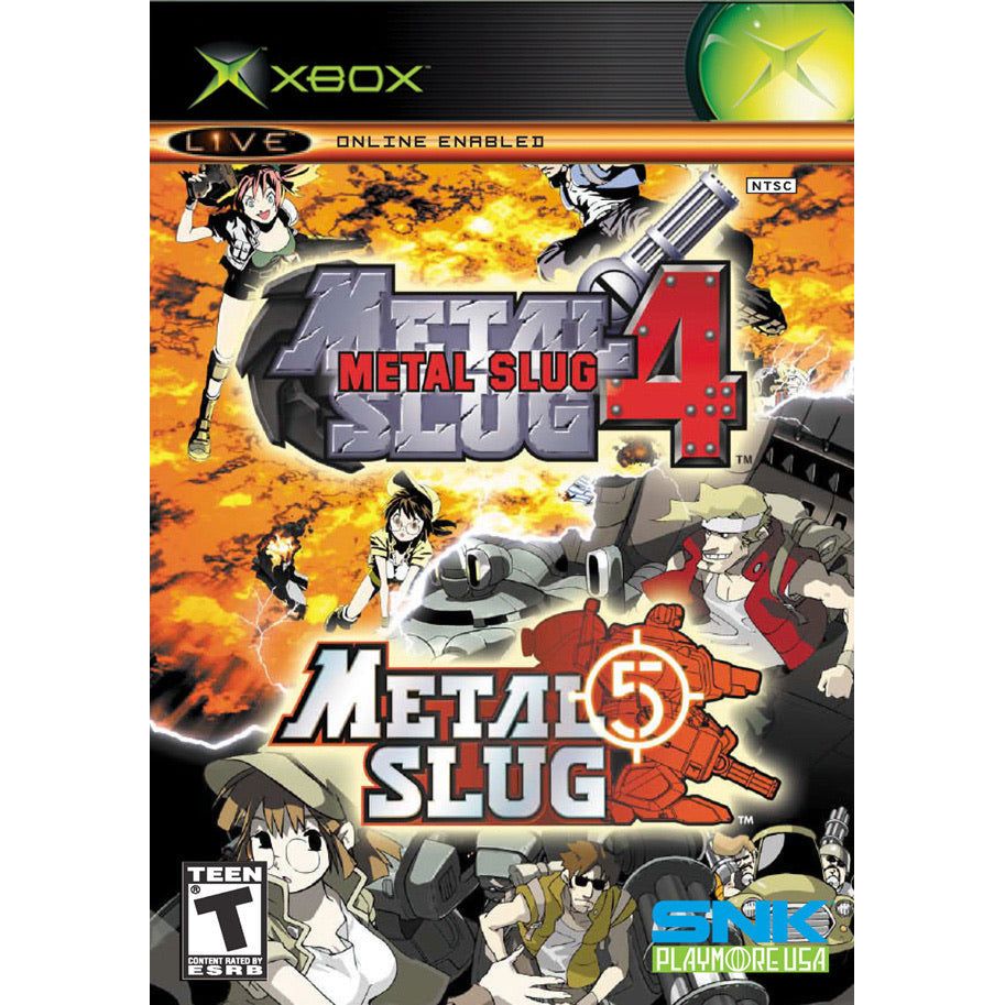 XBOX - Metal Slug 4 & 5