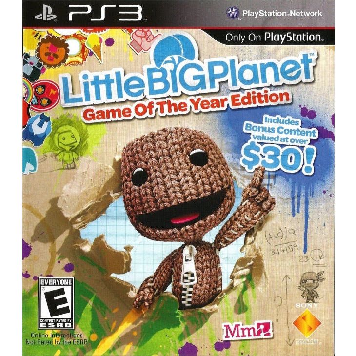 PS3 - Édition Little Big Planet Jeu de l'année