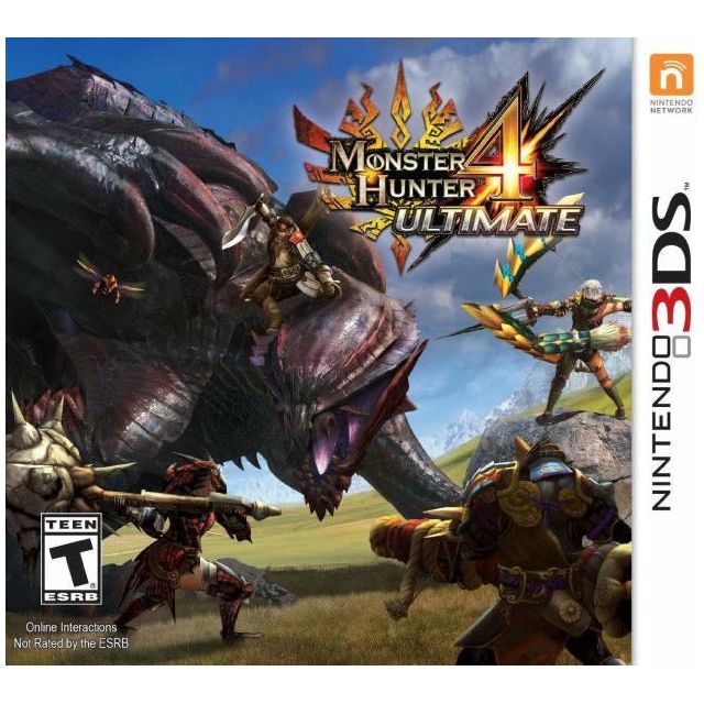 3DS - Monster Hunter 4 Ultimate (In Case)