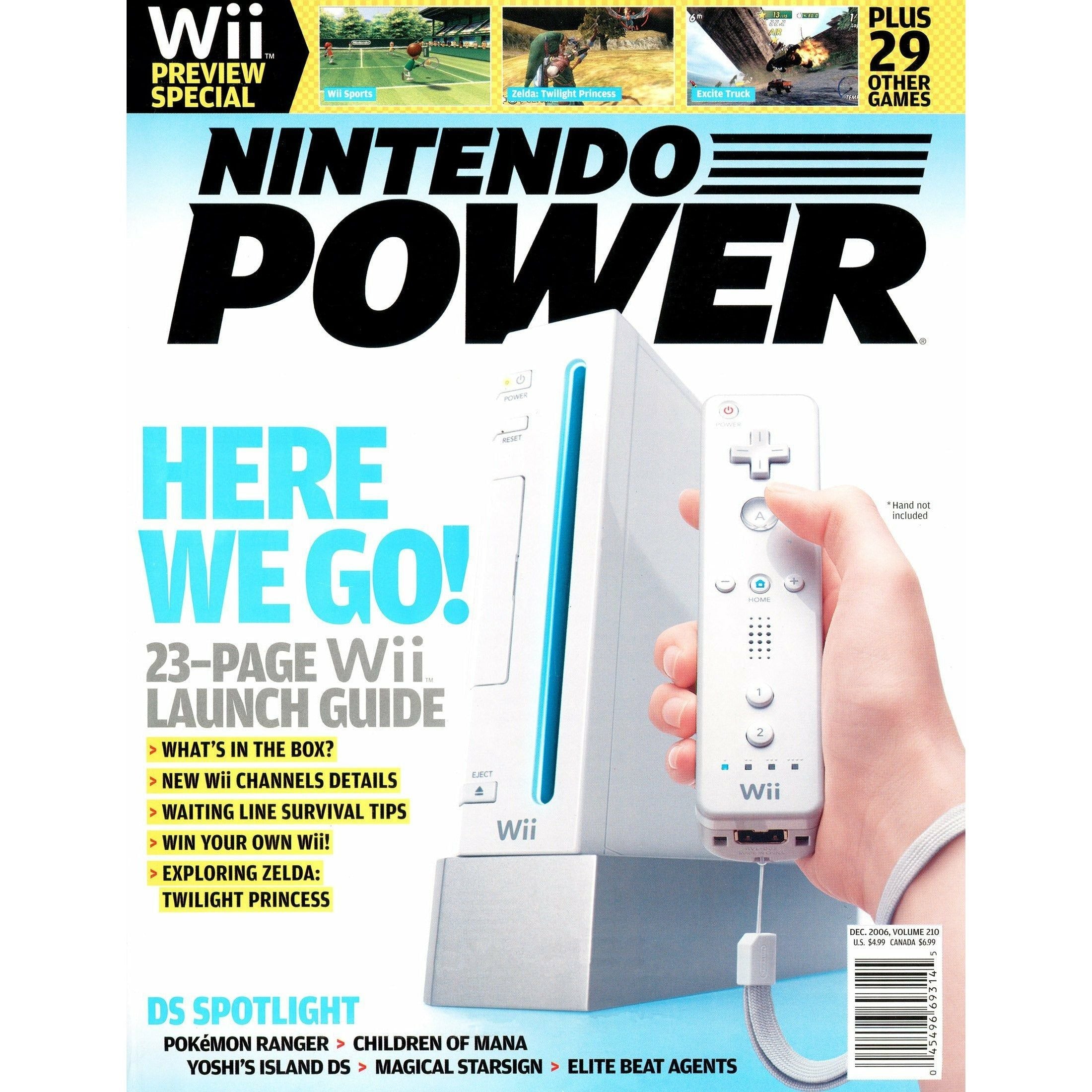 Nintendo Power Magazine (#210) - Complet et/ou bon état