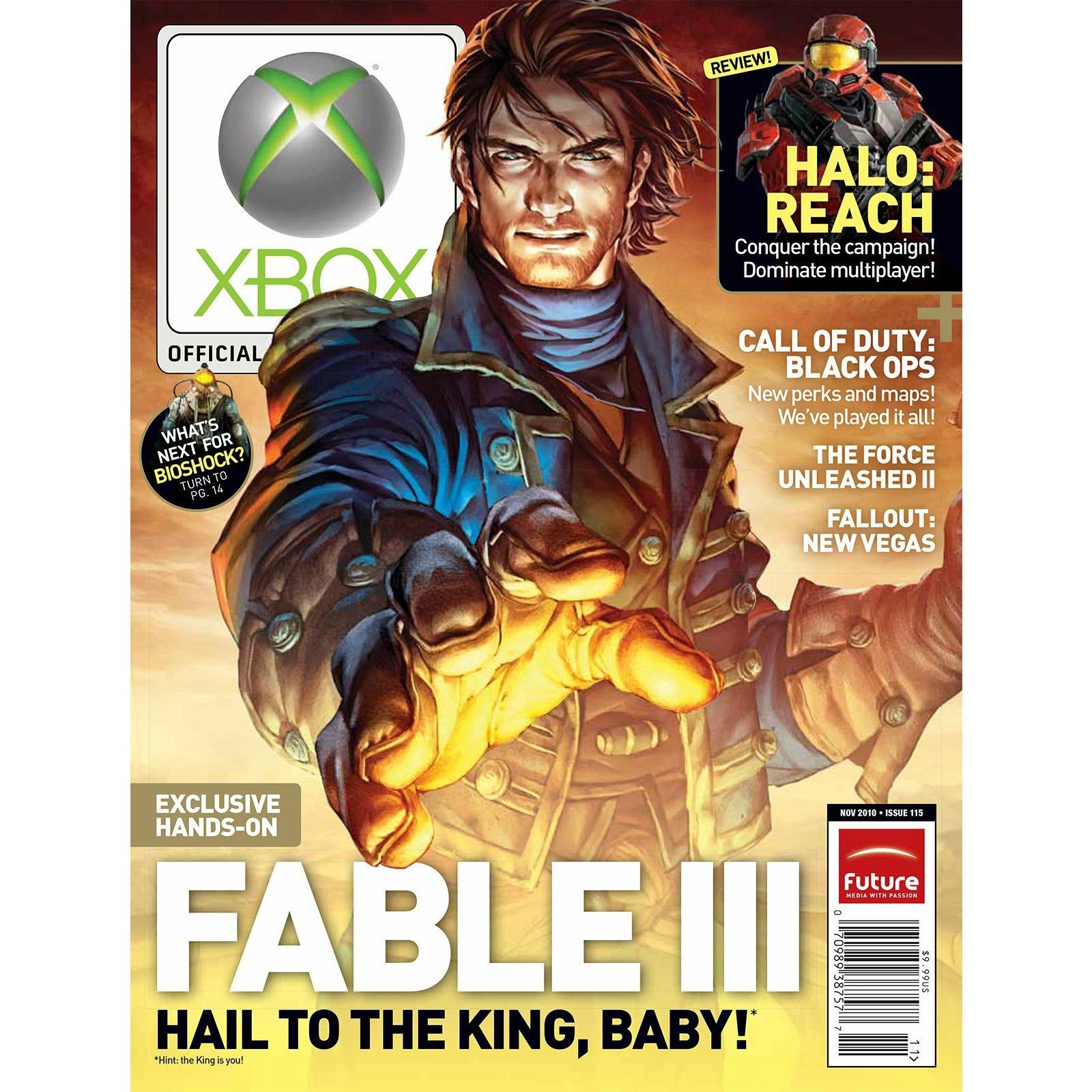 Magazine Xbox officiel - Fable III - Novembre 2010