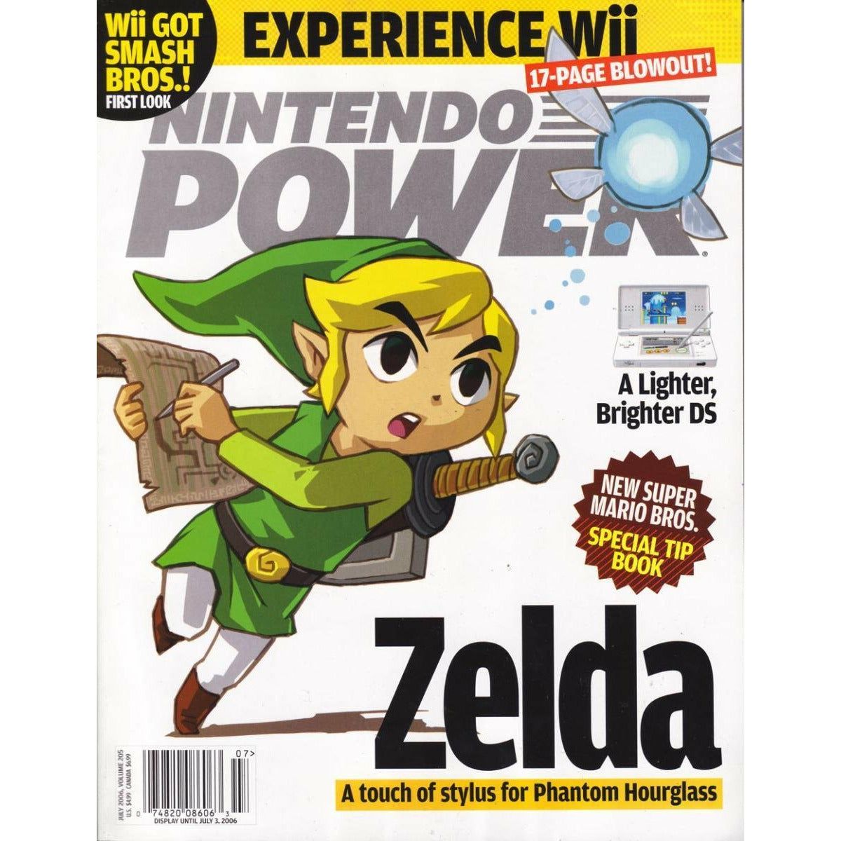 Nintendo Power Magazine (#205) - Complet et/ou bon état