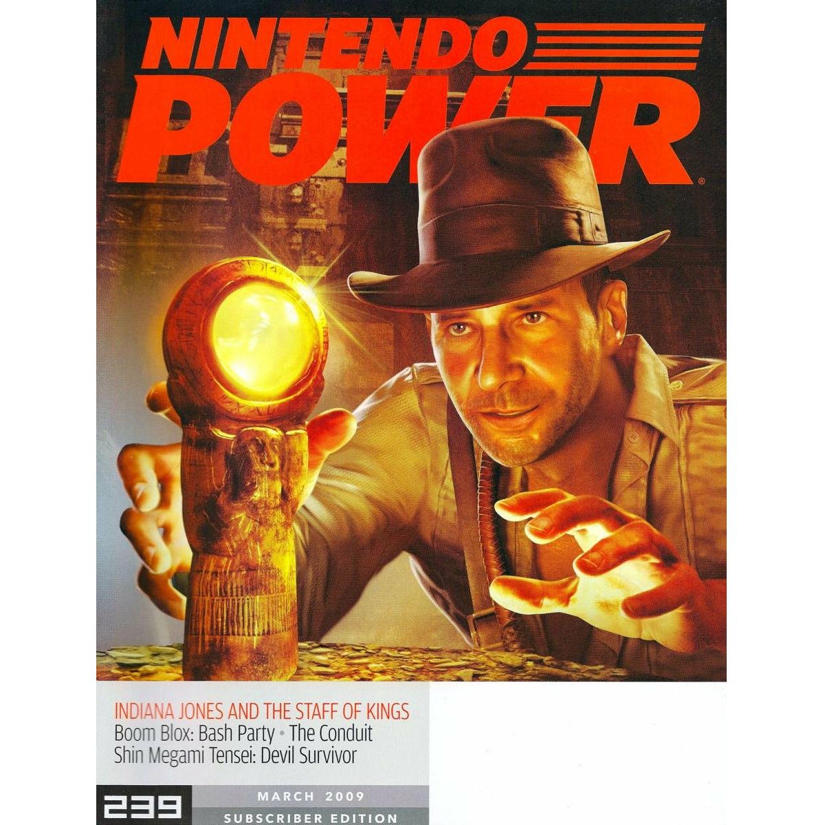 Nintendo Power Magazine (#239 Subscriber Edition) - Complete and/or Good Condition