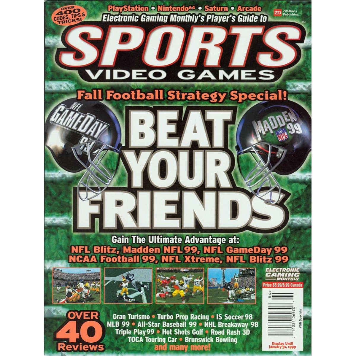 Electronic Gaming Monthly Sports Video Games